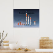 Poster Les roquettes et capsules des suborbitales de Cope (Cuisine)