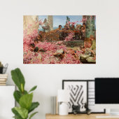 Poster Les Roses de Heliogabalus Sir Lawrence Alma-Tadema (Bureau à domicile)