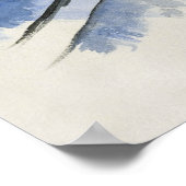 Poster Les Roses de Paul Cézanne dans une Bouteille (1900 (Coin)