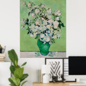 Poster Les Roses de Van Gogh (Bureau à domicile)