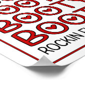 Poster Les roses Sont Rouge Véritable Amour Est Rare Boot (Coin)