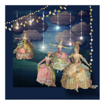 Les Royals français dansent sous les lumières scin