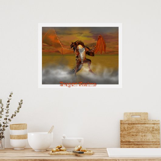 Poster Les royaumes dragons (Cuisine)