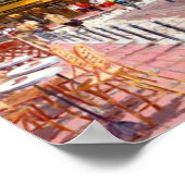 Poster Les rues parisiennes captivantes (Coin)