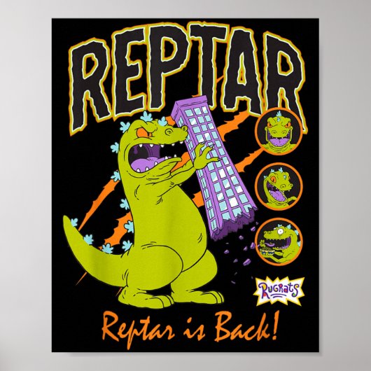 Poster Les Rugrats Reptar est de retour (Devant)