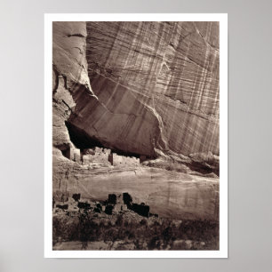 Poster Les ruines antiques du Canyon de Chelle, 1873 (a