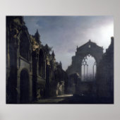 Poster Les ruines de Holyrood Chapel (Devant)