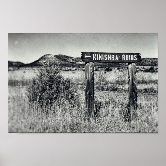 Poster Les ruines de Kinishba (Devant)