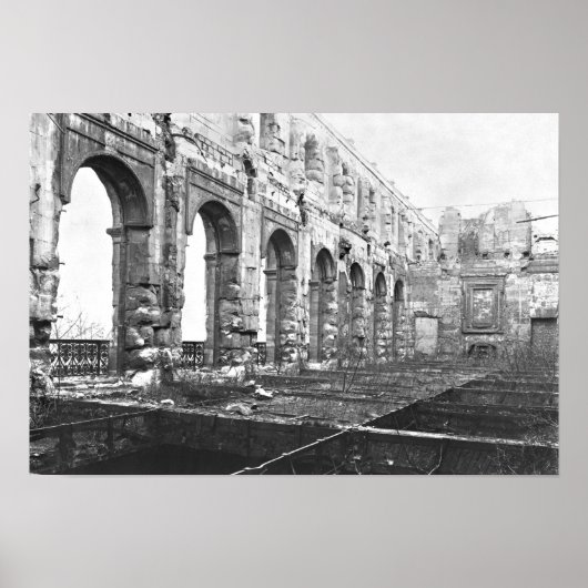 Poster Les ruines de la Cour des Comptes (Devant)