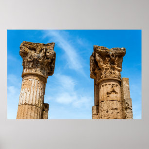 Poster Les ruines de la ville romaine