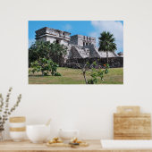 Poster Les ruines de Tulum (Cuisine)