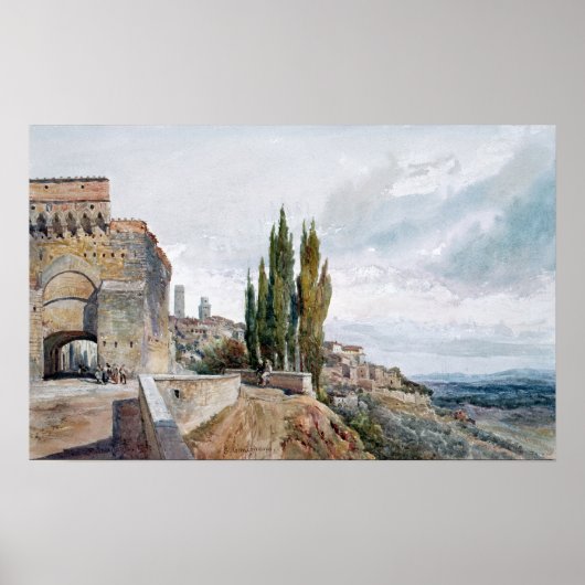 Poster Les ruines du théâtre romain (Devant)
