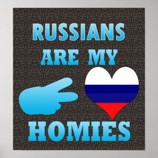 Poster Les Russes sont mes Hommes (Devant)