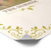 Poster Les saisons de Alphonse Mucha (Coin)