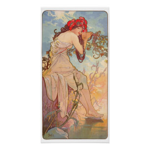 Poster Les Saisons Lete - 1896 - Alphonse Mucha