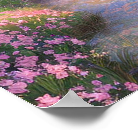 Poster Les Sakura Trees captivants (Coin)