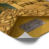 Poster Les sanctuaires bouddhistes (Coin)