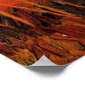 Poster Les saules au coucher du soleil par Vincent van Go (Coin)