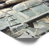 Poster Les sculptures de Dieu hindou en Biélorussie, Karn (Coin)