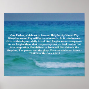 POSTER LES SEIGNEURS PRAYER