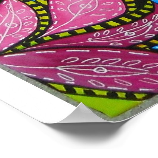 Poster Les Sentiments Heureux Attireront Plus De Circonst (Coin)