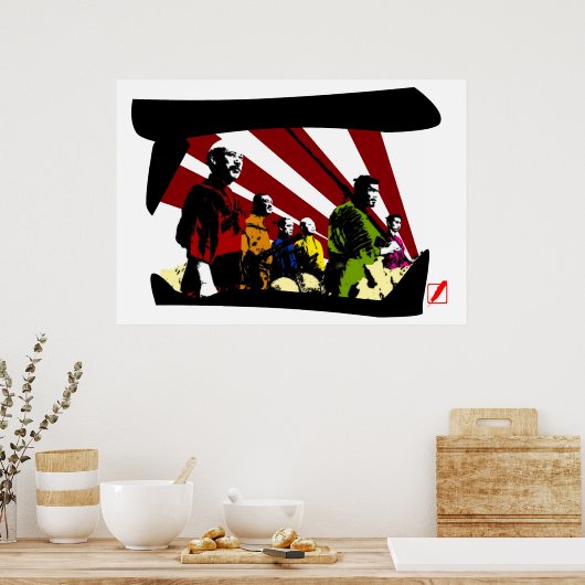 Poster Les Sept (Cuisine)