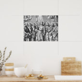 Poster Les Sept Archanges (M 034; Gravure) (Cuisine)