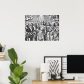 Poster Les Sept Archanges (M 034; Gravure) (Bureau à domicile)