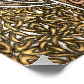 Poster "Les Sept Dons du Saint-Esprit" - stylo (Coin)