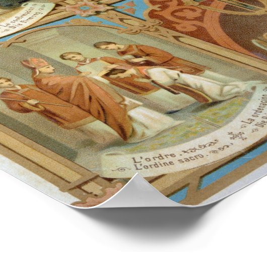 Poster Les Sept Sacrements (Coin)