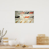Poster Les sept vaches célestes et le taureau sacré (Cuisine)