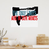 Poster Les seules limites sont dans notre esprit (Cuisine)