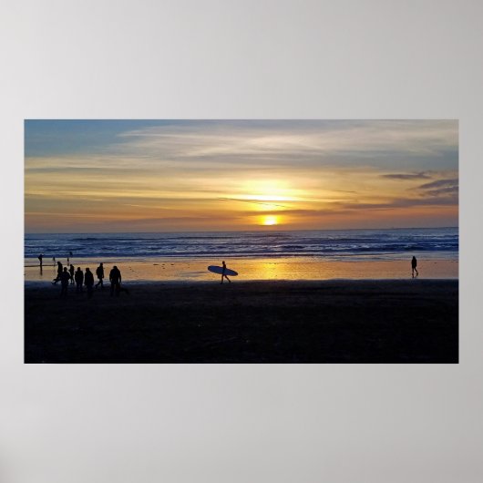 Poster Les silhouettes de la baie (Devant)