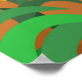 Poster Les singes sages parlant 1/3 (Coin)