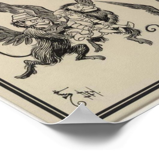 Poster Les singes volants (Coin)