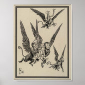 Poster Les singes volants (Devant)