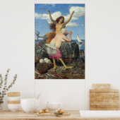 Poster Les sirènes par Arnold Böcklin (Cuisine)