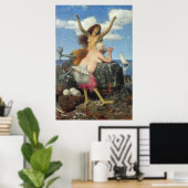 Poster Les sirènes par Arnold Böcklin (Bureau à domicile)