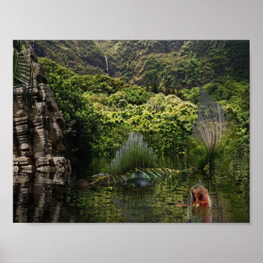 Poster Les sirènes s'amusent. (Devant)