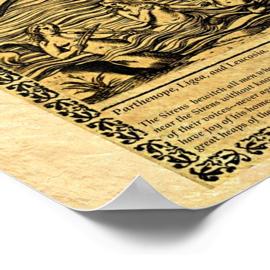 POSTER LES SIRENS (Coin)