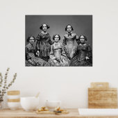 Poster Les soeurs Clark victoriennes (Cuisine)