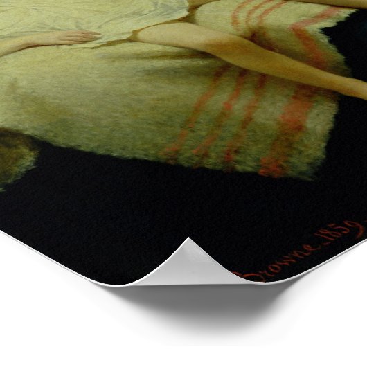 Poster Les Soeurs de la Miséricorde, 1859 (Coin)