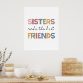 Poster Les Soeurs Font Les meilleurs amis (Cuisine)