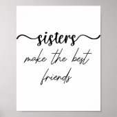 Poster Les Soeurs Font Les meilleurs amis (Devant)