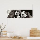 Poster Les soeurs fument la photo Vintage (Cuisine)