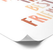 Poster Les soeurs neutres font les meilleurs amis imprime (Coin)