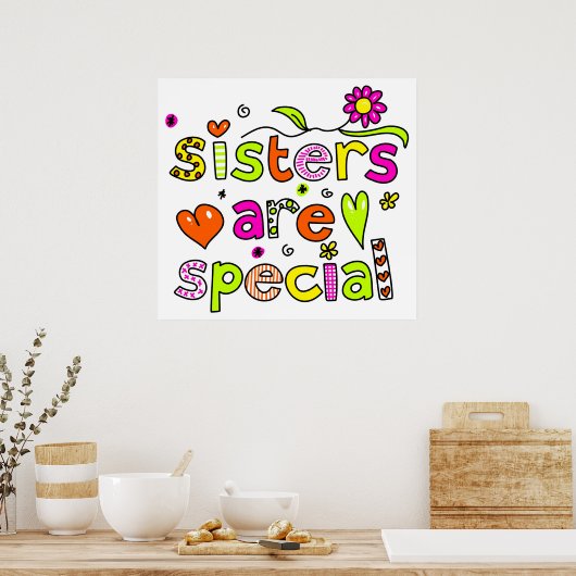 Poster Les soeurs sont spéciales (Cuisine)