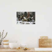 Poster Les soldats cherchent des menaces (Cuisine)