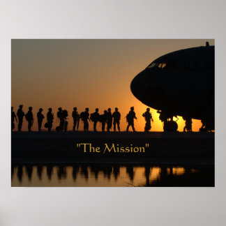 Poster Les soldats de la mission