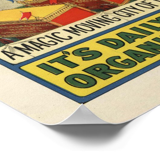 Poster Les Sonneries. Cirque (Coin)